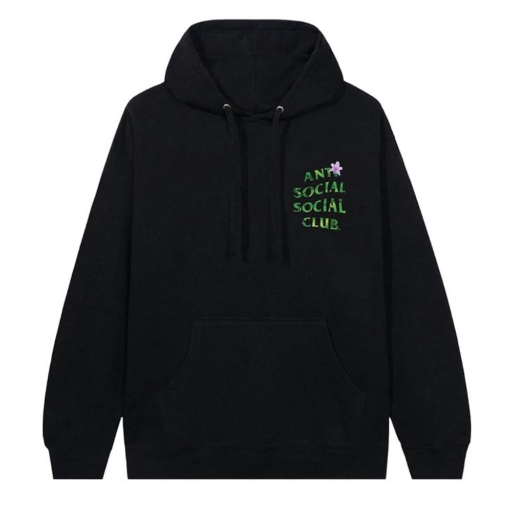 Anti Social Social Club When Serenity Shatters Hoodie size Large